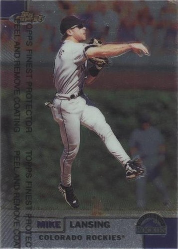 1999 Topps Finest - Mike Lansing #238
