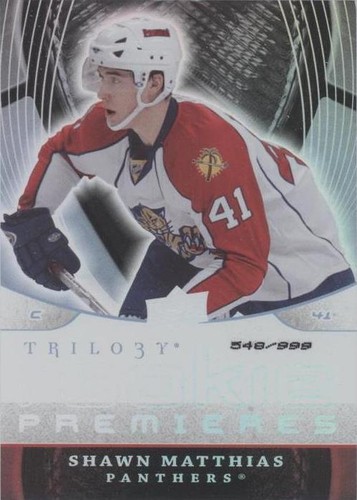 2008-09 Upper Deck Trilogy - Shawn Matthias #134