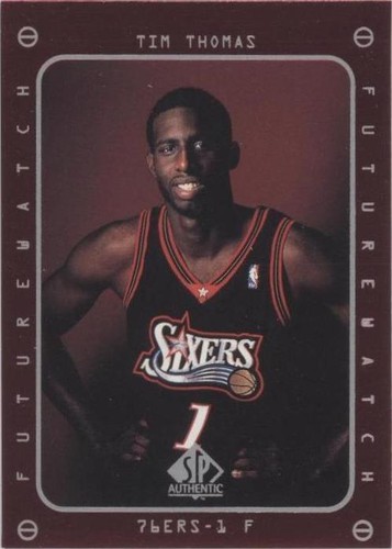 1997-98 SP Authentic - Tim Thomas #172