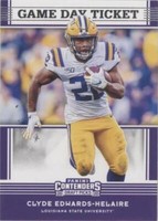 2020 Panini Contenders Draft Picks Clyde Edwards-Helaire #31
