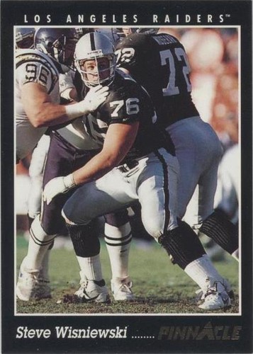1993 Pinnacle Steve Wisniewski #144