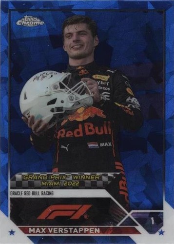 2023 Topps Chrome Sapphire Edition Formula 1 - Max Verstappen #148