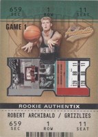 2002-03 Fleer Authentix - Robert Archibald #125