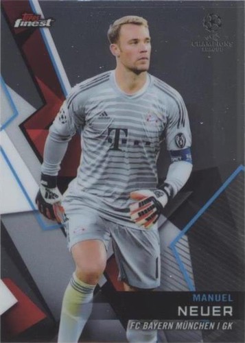 2018-19 Topps Finest UCL Manuel Neuer #7