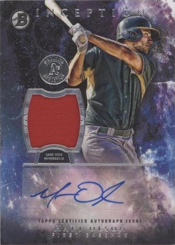 2016 Bowman Inception - Matt Olson #IAR-MO