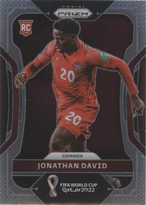 【使い勝手の良い】 2022 Panini Prizm World Cup Qatar Jonathan David #49 for その他