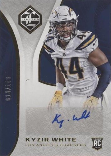 2018 Panini Limited Kyzir White #213