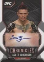 2015 Topps UFC Chronicles - Scott Jorgensen #CA-SJO
