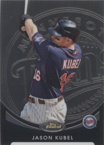 2010 Topps Finest - Jason Kubel #62