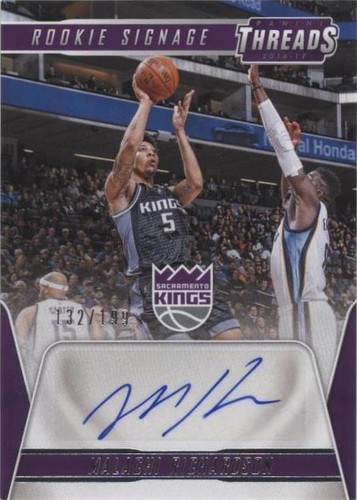 2016-17 Panini Threads - Malachi Richardson #17