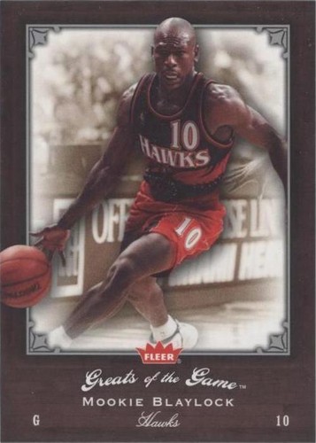 2005-06 Fleer Greats of the Game - Mookie Blaylock #56