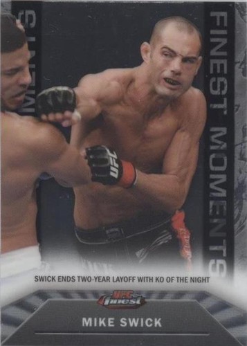 2013 Topps Finest UFC - Mike Swick #FM-15