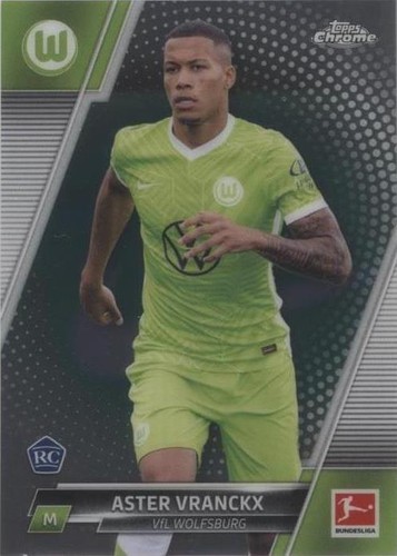 2021-22 Topps Chrome Bundesliga Aster Vranckx #99