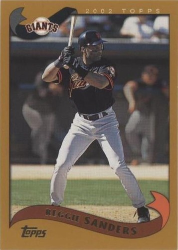 2002 Topps Traded - Reggie Sanders #T29