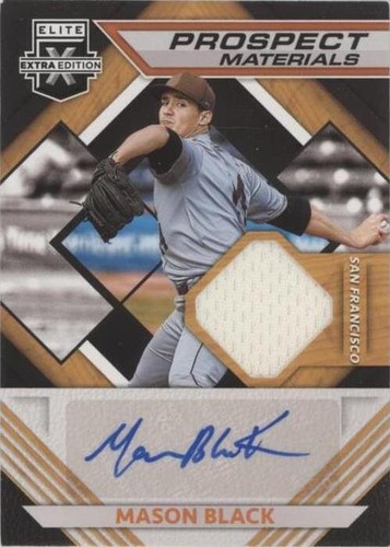 2021 Panini Elite Extra Edition - Mason Black #PMS-MB