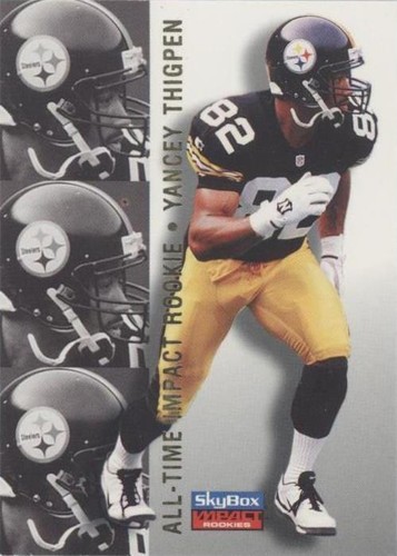 1996 Skybox Impact Rookies Yancey Thigpen #110