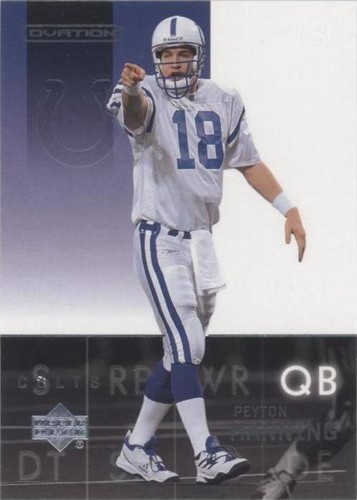 2002 Upper Deck Ovation Peyton Manning #37