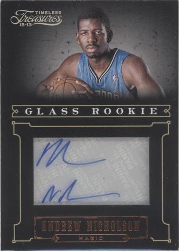 2012-13 Panini Timeless Treasures - Andrew Nicholson #153