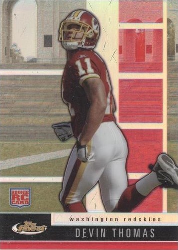 2008 Topps Finest Devin Thomas #143