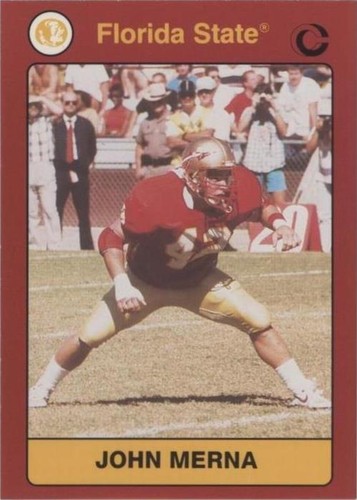 1991 Collegiate Collection Florida State Seminoles John Merna #46