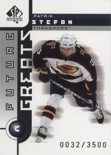 2001-02 SP Authentic - Patrik Stefan #121