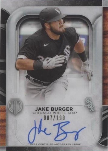 2022 Topps Tribute - Jake Burger #TA-JBU