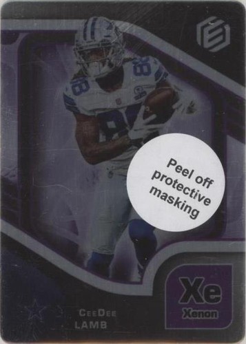 2021 Panini Elements CeeDee Lamb #53