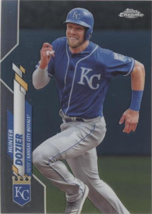 2020 Topps Chrome - Hunter Dozier #63