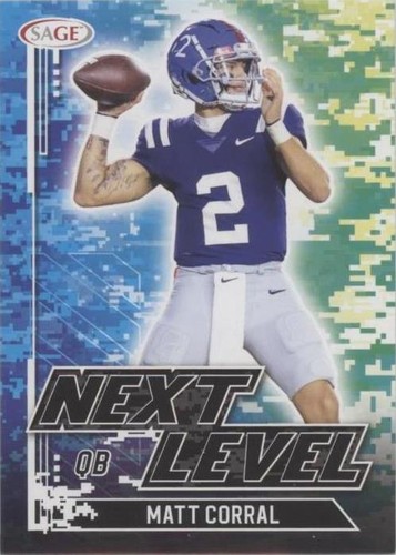 2022 SAGE High Series Matt Corral #78