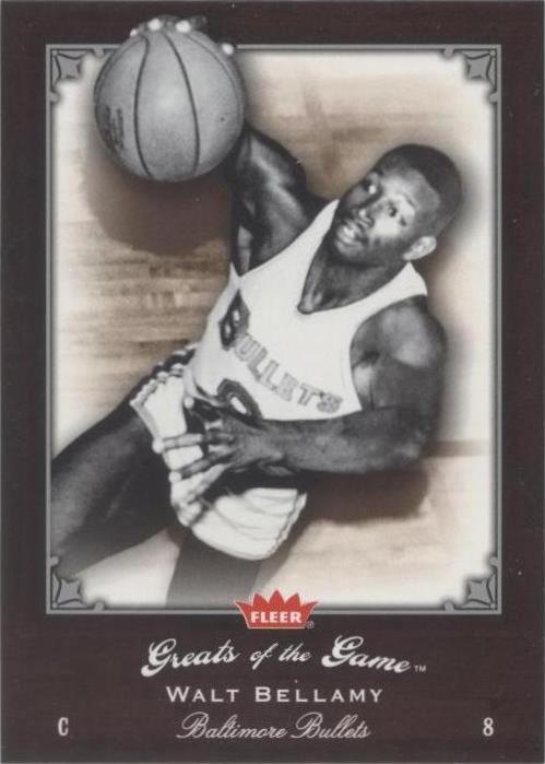 2005-06 Fleer Greats of the Game - Walt Bellamy #84