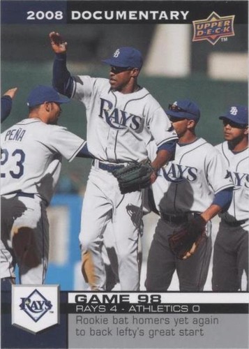 2008 Upper Deck Documentary - B.J. Upton #2968