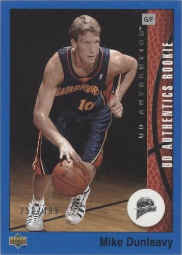 2002-03 Upper Deck UD Authentics - Mike Dunleavy Jr. #130