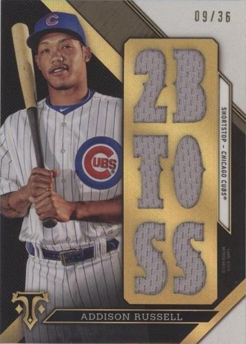 2016 Topps Triple Threads - Addison Russell #TTR-ARU2