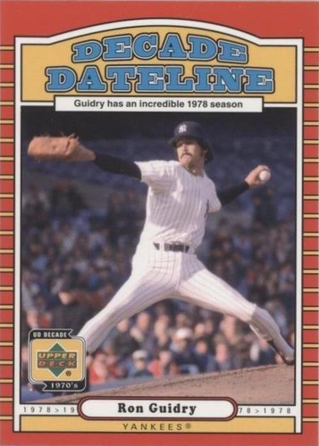 2001 Upper Deck Decade 1970's - Ron Guidry #134