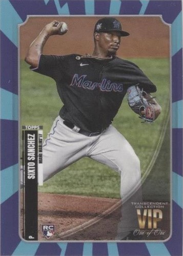 2021 Topps Transcendent Collection VIP Party - Sixto Sanchez #VIP-26
