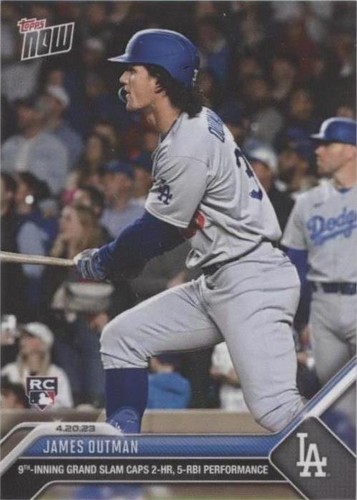 2023 Topps Now - James Outman #156