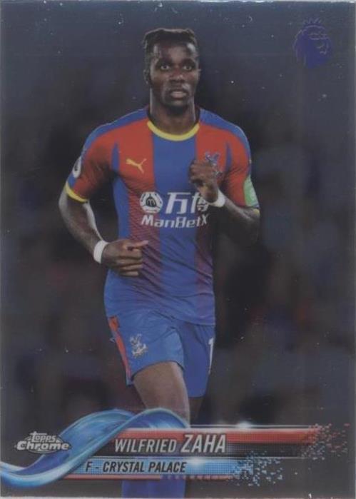 2018-19 Topps Chrome Premier League Wilfried Zaha #43