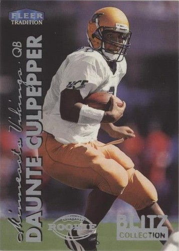 1999 Fleer Tradition Daunte Culpepper #265 BC