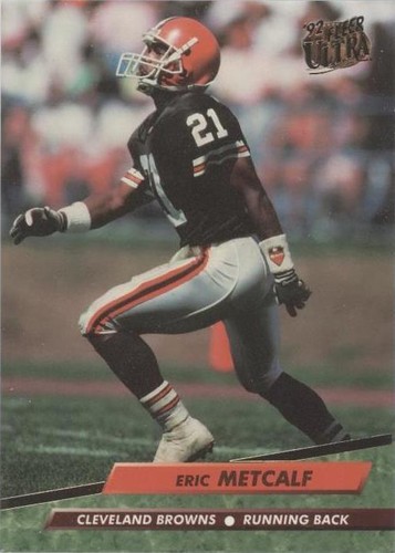 1992 Fleer Ultra Eric Metcalf #75