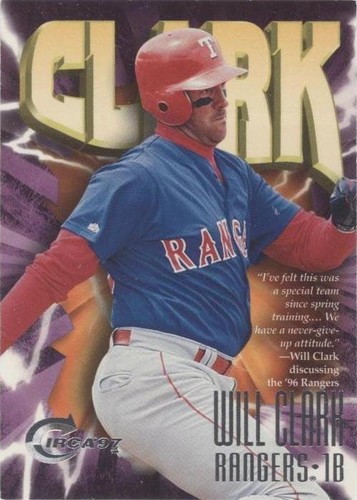 1997 Skybox Circa - Will Clark #328