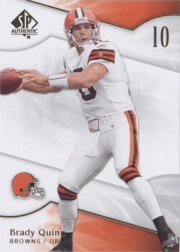 2009 SP Authentic Brady Quinn #71