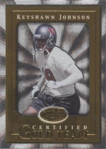 2000 Leaf Certified Keyshawn Johnson #CGT 25