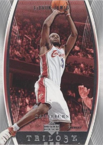 2006-07 Upper Deck Hardcourt LeBRON JAMES Game Used Floor