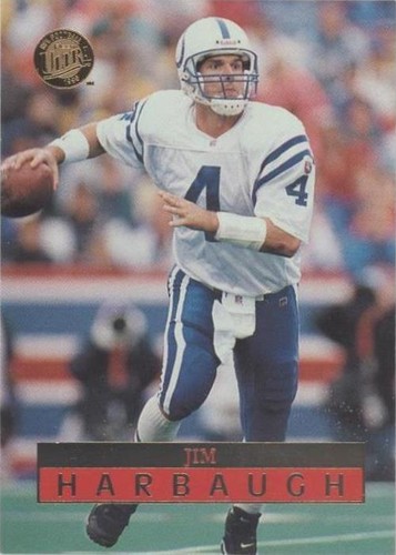 1996 Fleer Ultra Jim Harbaugh #68