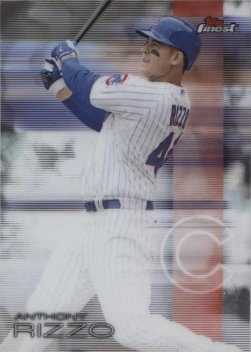 2016 Topps Finest - Anthony Rizzo #76