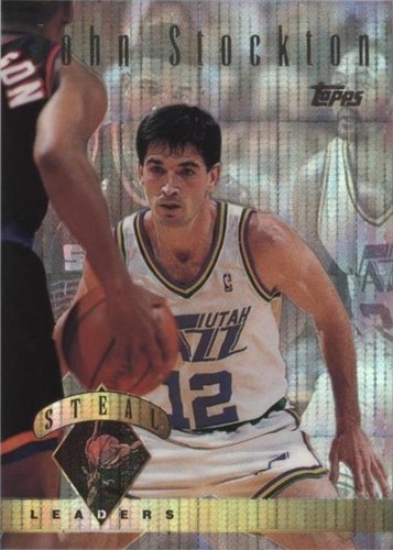 1995-96 Topps - John Stockton #24