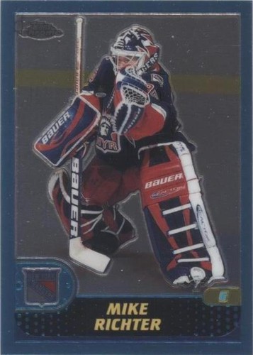 2001-02 Topps Chrome - Mike Richter #124