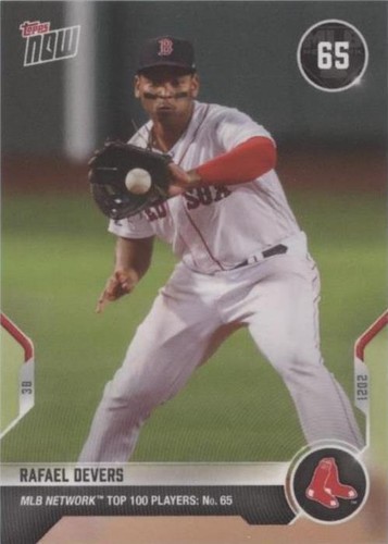 2021 Topps Now MLB Network Top 100 Players - Rafael Devers #T-65