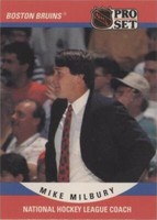 1990-91 Pro Set - Mike Milbury #661