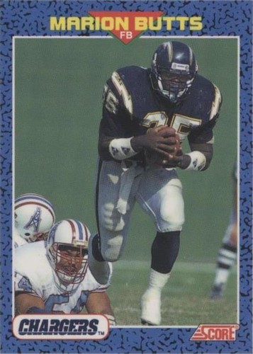 1991 Score Young Superstars Marion Butts #9